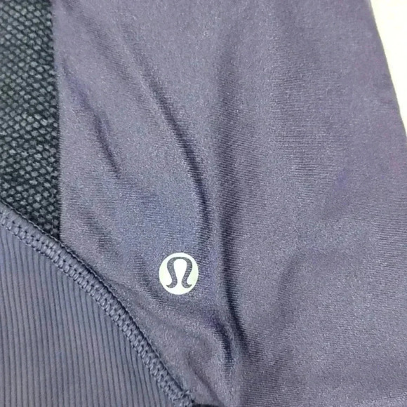 Lululemon Purple Asymmetrical Moto Jacket Full Zip Pockets - Picture 9 of 9